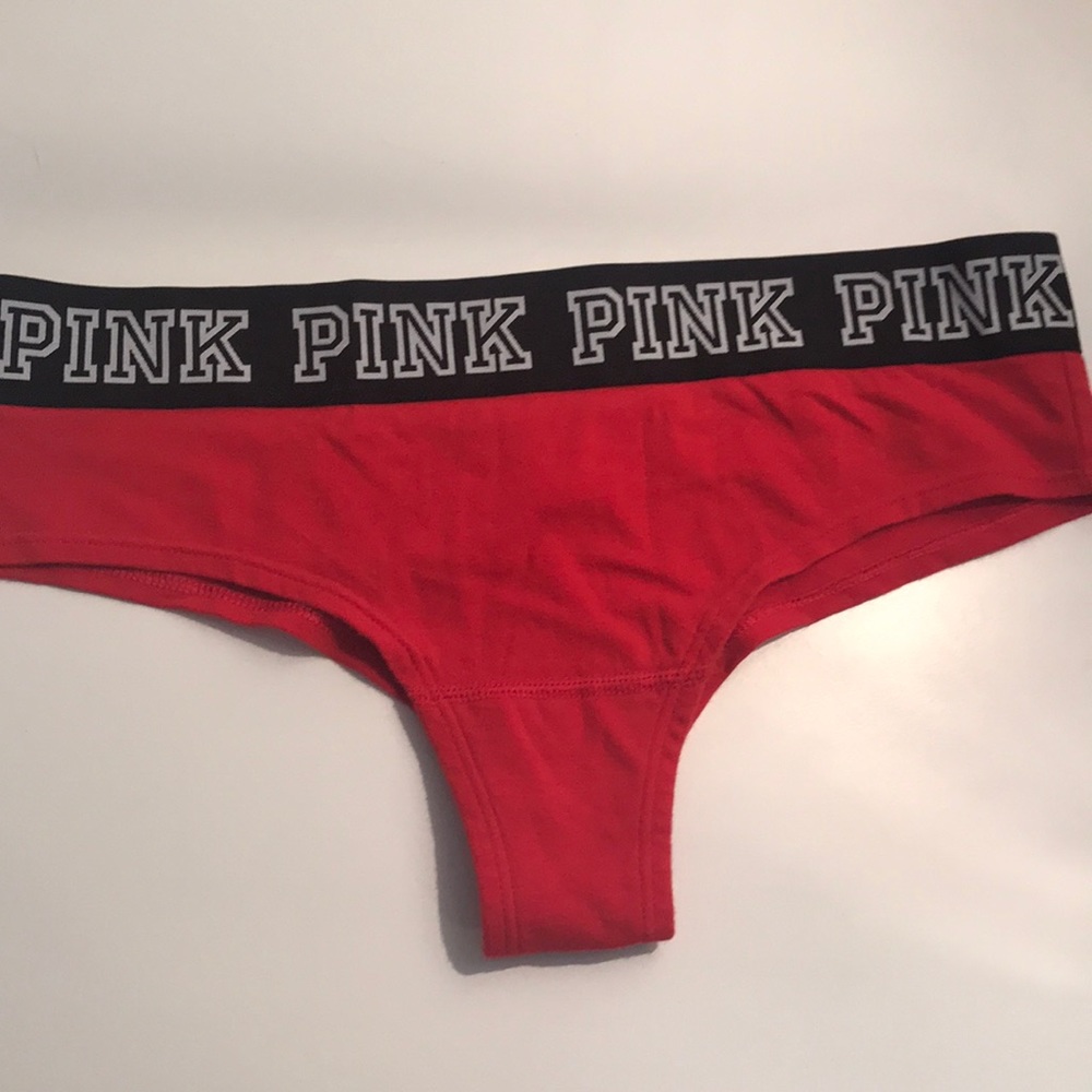 PINK red low rise cheekster